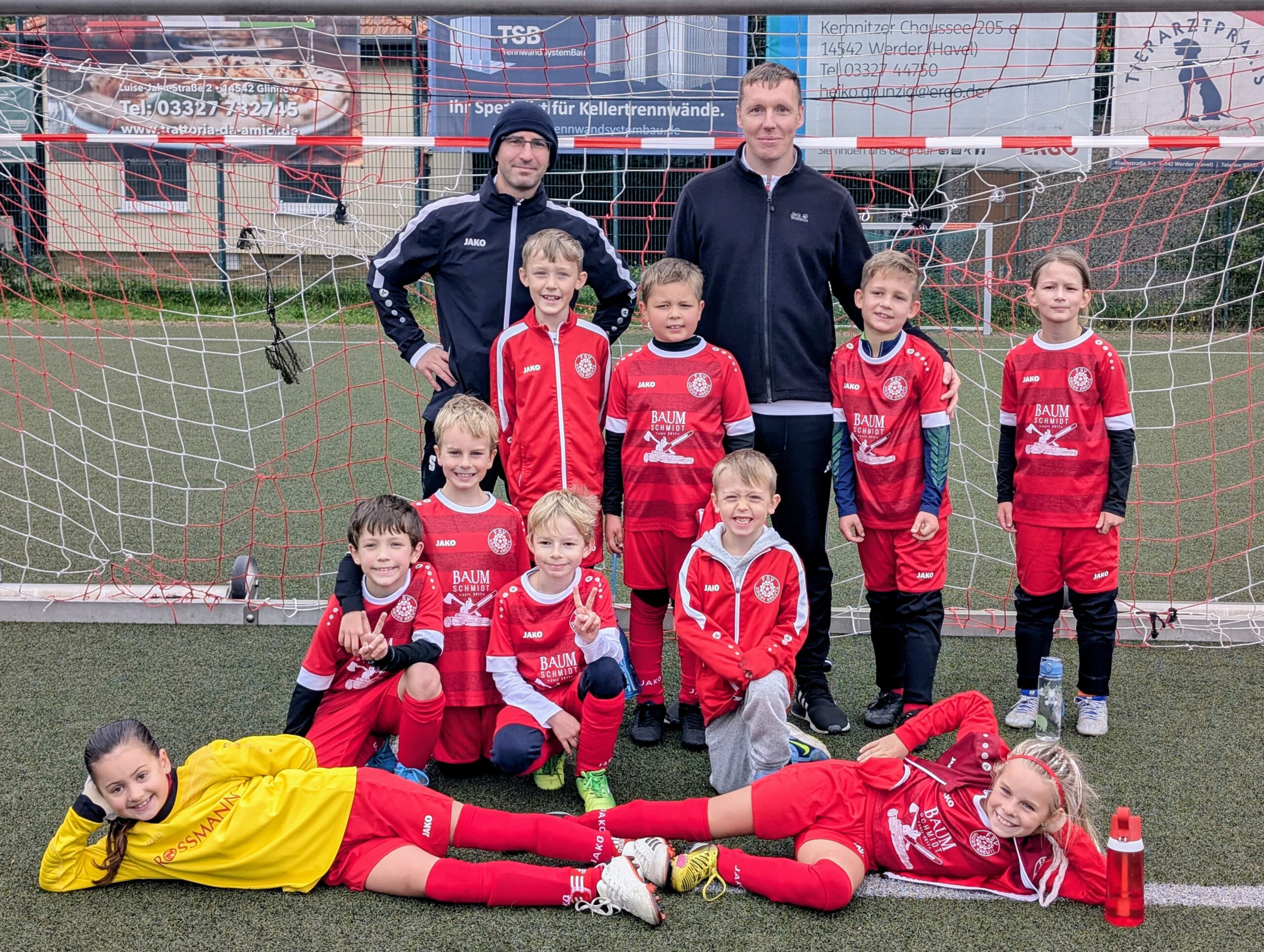 F Junioren beim Turnier in Glindow