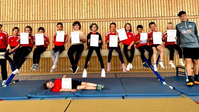 Ostercamp Turnen/Leichtathletik sorgte für eine Menge Spaß!